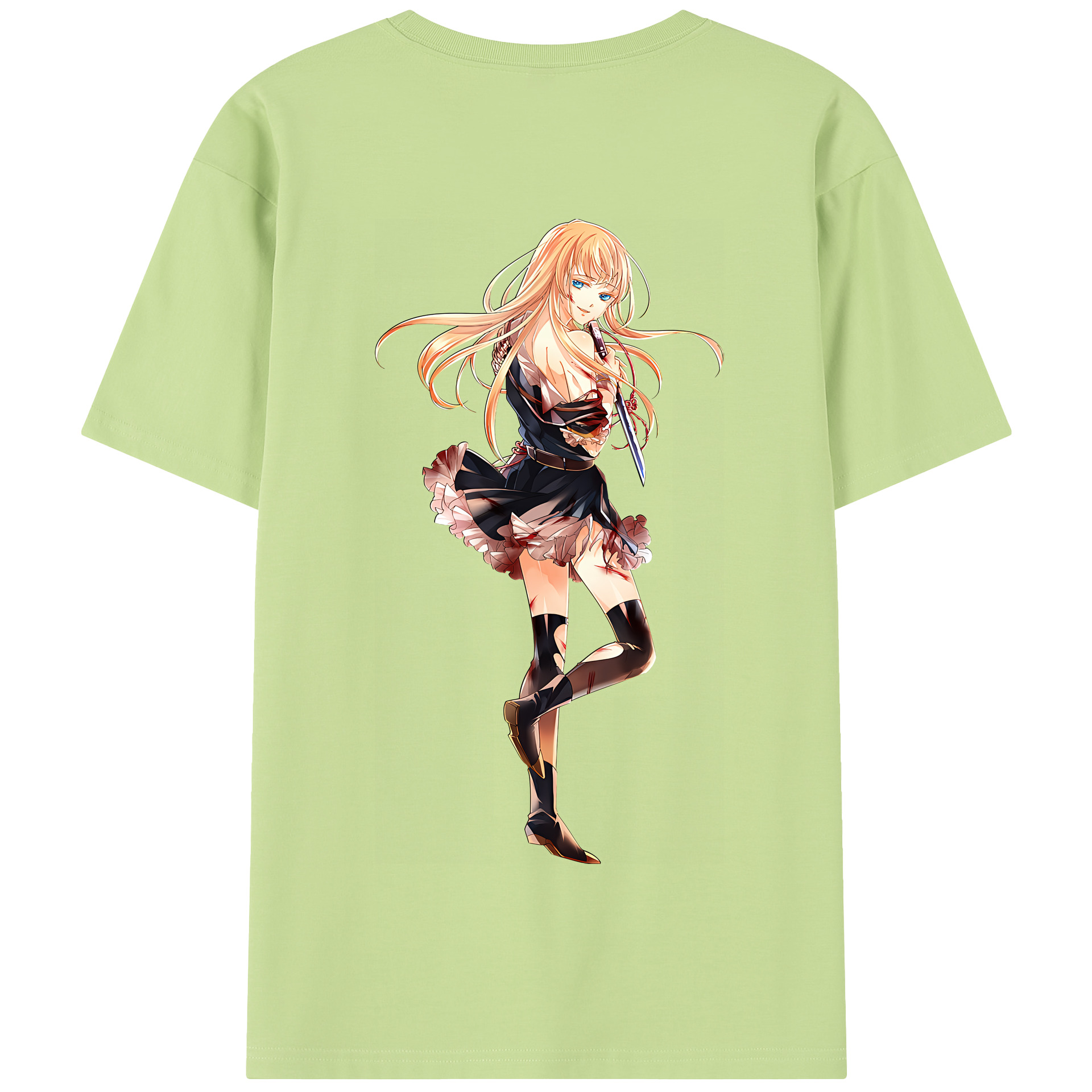 （画像用） 刀剣乱舞 Touken Ranbu 綿100％半袖Tシャツ（背面プリント）